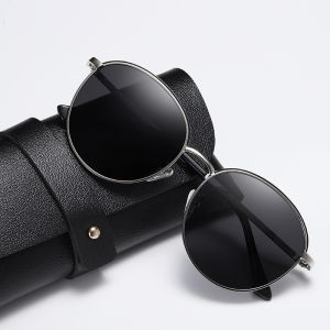 Retro Summer TAC UV400 Protection Sunglasses Metal Women Men Polarized