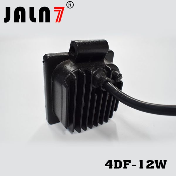 Led Work Light JALN7 12W 4D Lens Car Driving Lights Fog Light Off Road Lamp Car Boat Truck SUV JEEP ATV Led Light