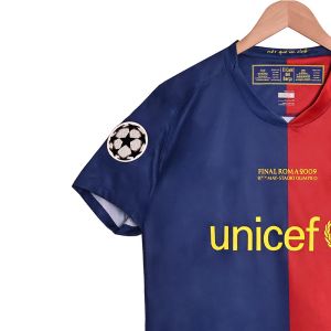 2008-2009 Barcelona Home Retro Jersey Group Customization To Relive The Glorious