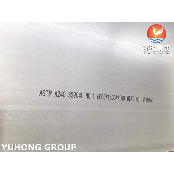 Buy COLD ROLLED PLATE A240/SA240 SS904L NO8904 STAINLESS STEEL SHEET at wholesale prices