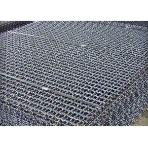 Quality Uniform Square Crimped Steel Wire Mesh Mining Screen Galvanized Pig Floor Mesh 0.1-8&quot; Hole，Accept Customized for sale