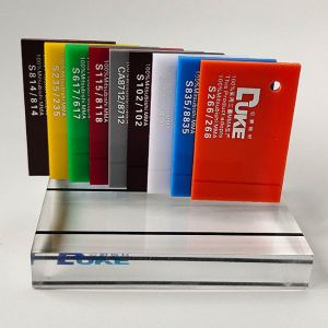 Custom Mitsubishi MMA Cast Clear Plastic Acrylic Sheets Laser Cutting