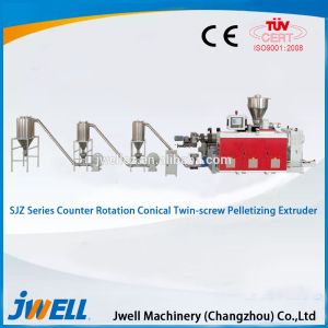 PE Plastic Pellet Making Machine , Plastic Strand Pelletizer Evenly Elegance