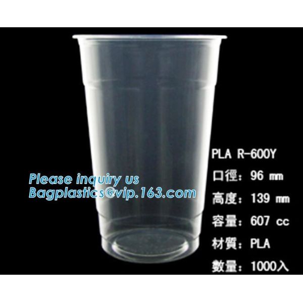 Buy Biodegradable Eco Friendly Pla Soup Paper Cup With Pla Lid,Biodegradable CPLA 100% Cornstarch Lid For Disposable Cup pac at wholesale prices