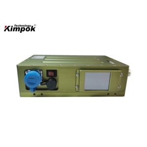 Quality 150km LOS HD COFDM UAV Video Transmitter With AES Encryption H.265 for sale