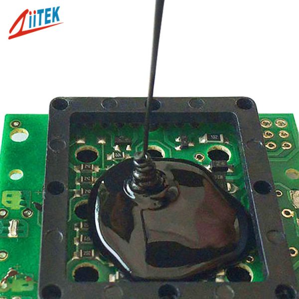 Black Highly Thermal Conductive Epoxy Glue Two-Component Epoxy Adhesive Excellent Heat