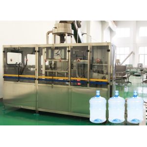 13KW 5 Gallon Water Bottle Filling Machine With Barrel Rinser For Pure Water