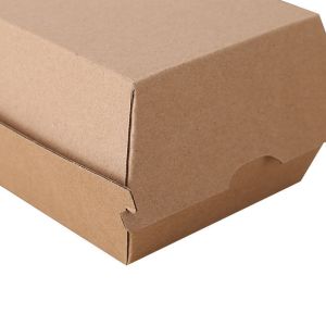 Biodegradable Burger and White Cardboard Customized Wholesale Printing Takeout
