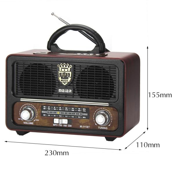 Buy Pure FM Handheld Radio Player With Bluetooth Remote Control OEM at wholesale prices