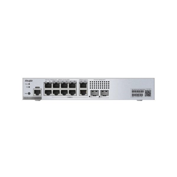Quality Ruijie Switch RG-SF2910 8-Port Gigabit 10G Uplink Layer 2 Managed Switch For SMBs for sale