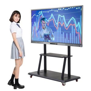 4k 65 Inch Screen LCD Interactive Whiteboard , Electronic Classroom Digital