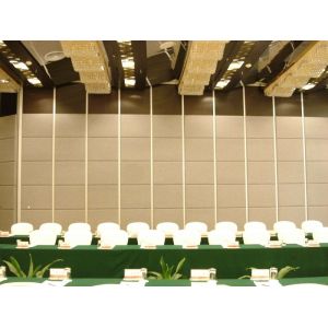 Modern Temporary Office Partition Walls With Aluminum Track 6m Height