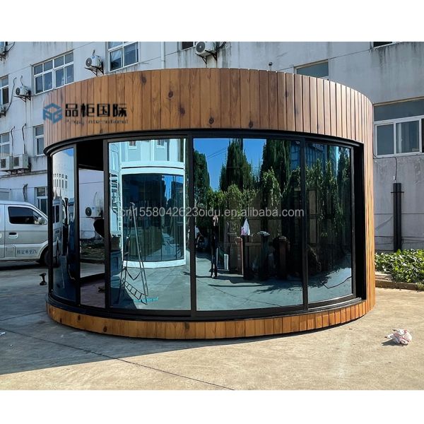 Wooden Houses EU Australian Standard Container Office Residential Circular Garden Integrated House with Various Materials
