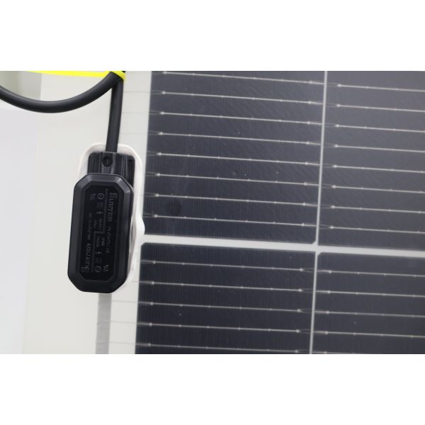 120W 12V Lightweight Ultra Flexible Black Division Monocrystalline Solar Panel