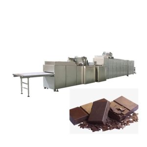 One Shot 100kg/Hour Chocolate Bar Making Machine