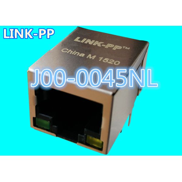 Buy J00-0045NL 1x1 Magnetic RJ45 Jack 10/100Mbps Ethernet LPJ0011BBNL at wholesale prices