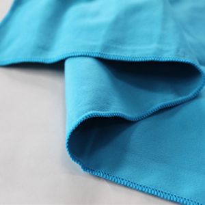 Wholesale Custom Microfiber Suede Sports Mesh Bag Gym Towel