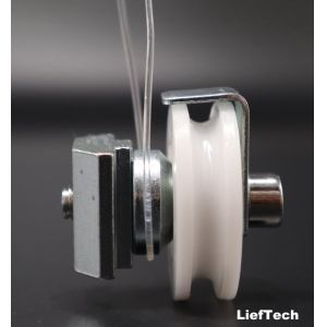 Quality Die Casting Aluminum U Groove Pipe Wheels T Slot Profile With Slider for sale