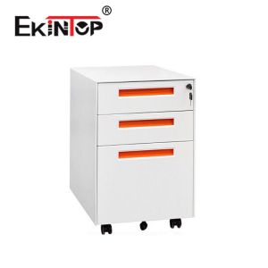 Movable Officeworks Filing Cabinet 3 Drawer Scratch Resistant