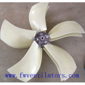 plastic fan blades for industrial axial ventilation fan