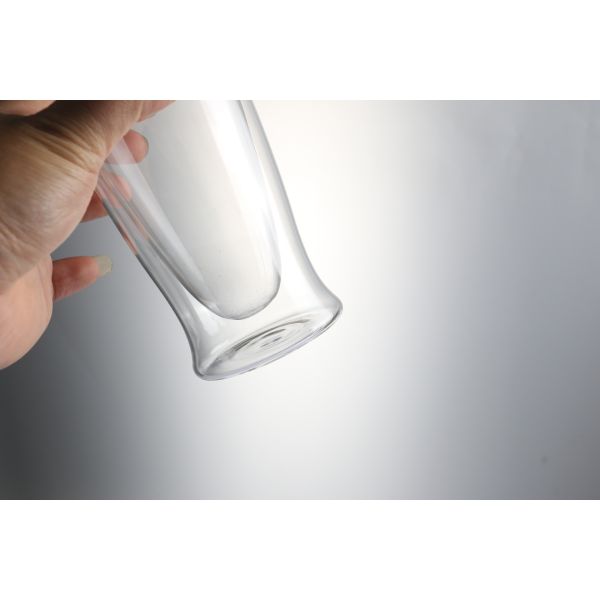 Hand Blown Insulated 250ml Double Wall Glass Cup