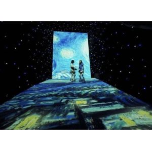 4.81mm LED Dance Floor Screen 500x1000mm Cabinet Full Color