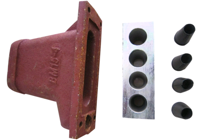 BM15 BM13 PC Strand Flat Prestressed Anchorage For Concrete Construction