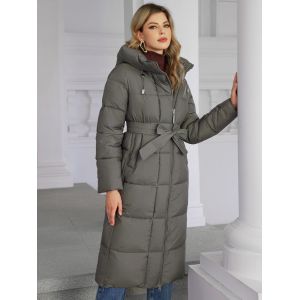 Windproof Sustainable Long Coat Winter For Ladies Sustainable Choice
