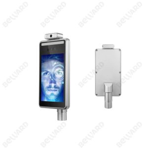 8 Inch Biometric 110db ±0.4℃ Facial Recognition Temperature Scanner