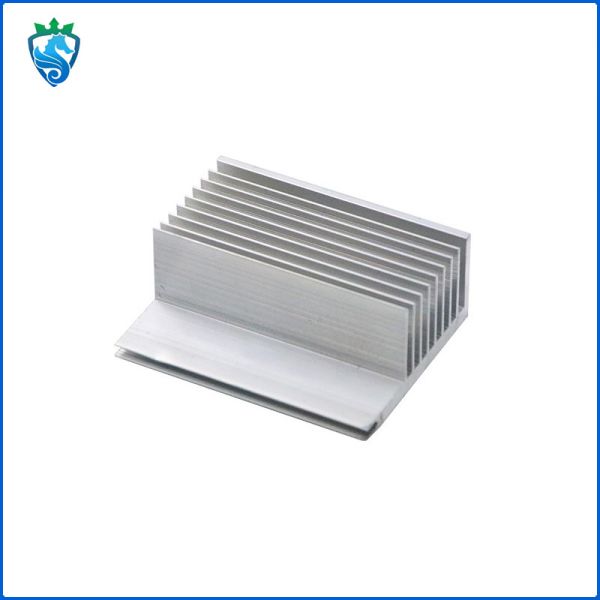 Buy Die Cast Industrial Aluminum Profile Heat Sink Extruded Square Corner at wholesale prices