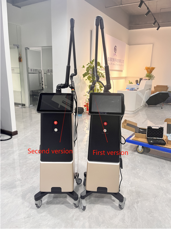 BV13 New Vertical 30w 60w Co2 Laser Beauty Equipment For Salon With Ce Approval Co2 Fractional Spot Scar Removal Laser