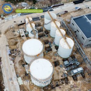 FBE Coated Tank for Petroleum Refineries: Provides strong containment for various process liquids, resisting internal corrosion.