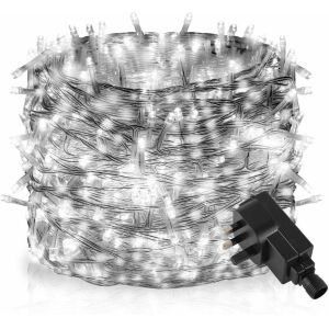 40M Plug In White Christmas Lights