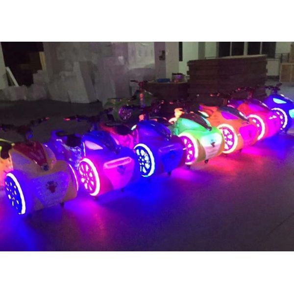 Plastic Electric Kiddie Bumper Cars 1 Year Warranty For Entertainment Center