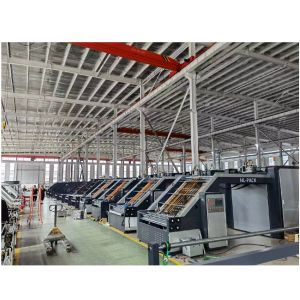 Metal Packaging Material Corrugated Cardboard Laminator with Technology Features