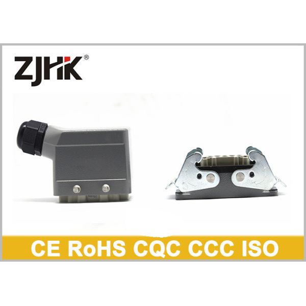 Corrosion Resistant H10B-TEH-4B-M32 Top Entry Industrial Connector 10 Pin High Construction 19300100427