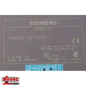 6ES5451-8MR12 6ES5 451-8MR12 Siemens Relay Output Module