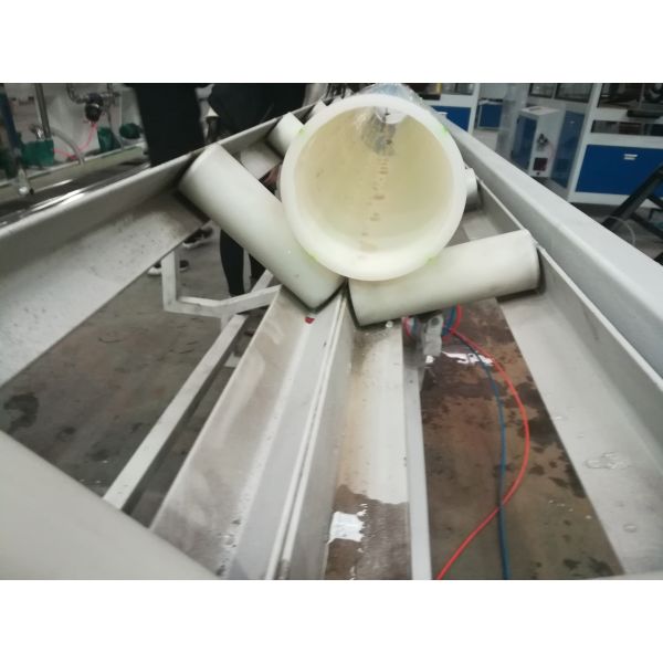 Single Screw Plastic 110mm PE Pipe Extrusion Line