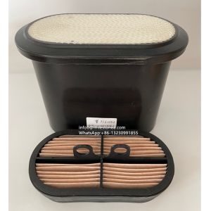 Construction machinery excavator honeycomb air filter P608533 P600975 for engine