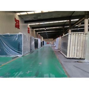 Light Green Reflective Clear Float Glass with 3 Years Warranty and 91.5