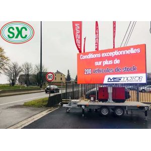 Rental Die-Cast Aluminum HD Outdoor P4.81 Mobile Truck LED Display, 250*250mm