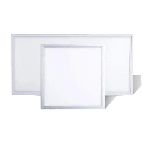 Durable LED Panel Lights with No UV, No IR Radiation, Silver Frame Cover, Triac