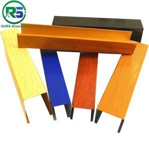 Environmental Friendly Linear Suspended Metal Ceiling 0.9mm White Aluminum