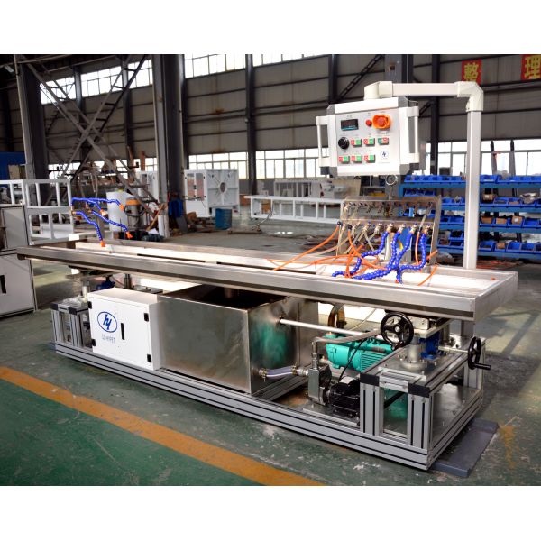 Shenzhen HYPET PVC Corner Bead Trim Angle Profile Extrusion Machine PVC Corner Bead Plastic Products Making Machine Manufacturer