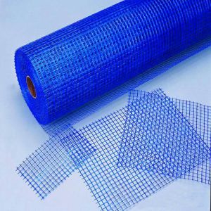 Flexible 4x4mm 145g Fireproof Fiberglass Mesh