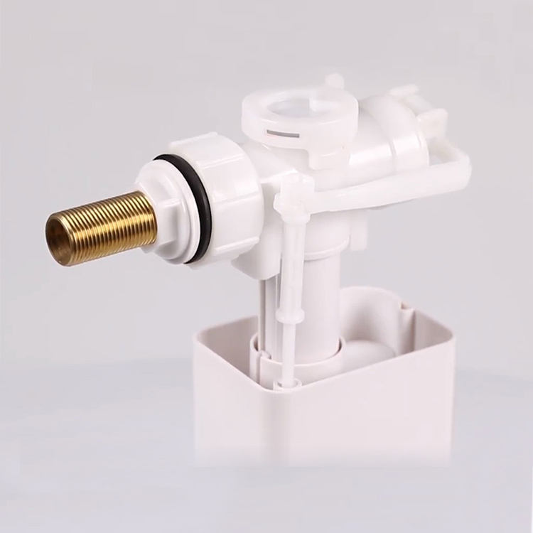 White Plastic Water Tank Adjustable Plastic Toilet Flush Fill Valve For Toilet Cistern