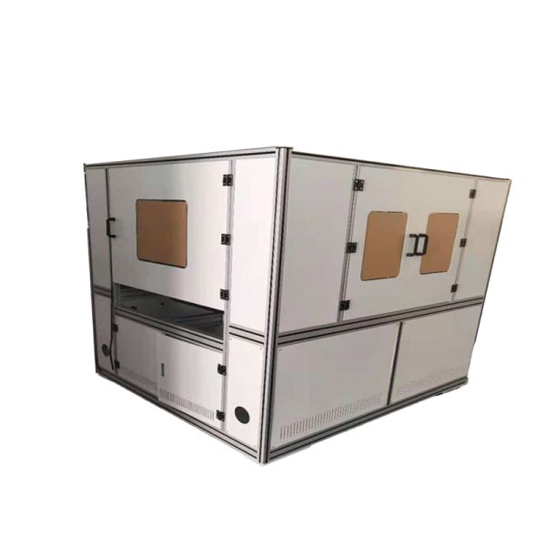 Industrial Aluminum Profile Protective Cover Customized Assembly Line Equipment Cover