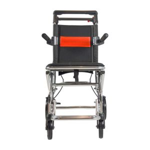 Aluminium Lightweight Transport Wheelchair Manual Foldable