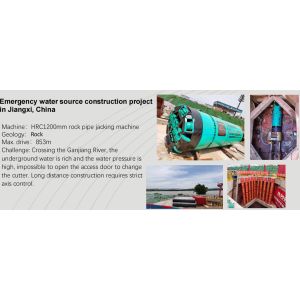 rock pipe jacking machine, microtunneling machine, micro tunneling machine