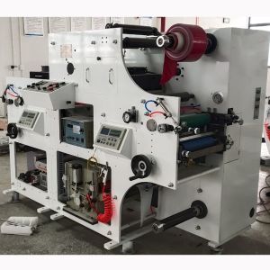 Stack Type Film Adhesive Label Paper Flexo Graphic Printing Machine With